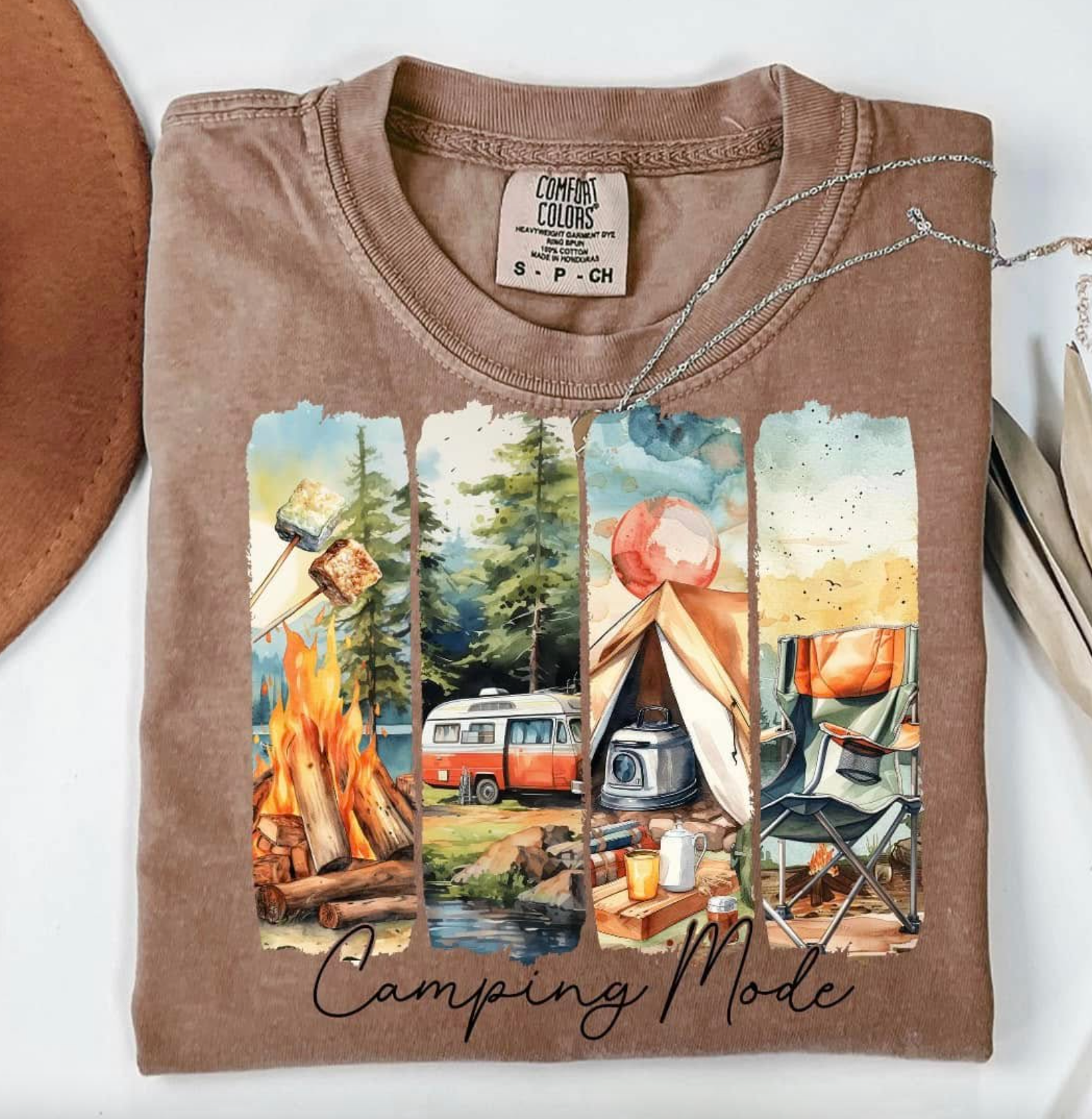 Camping Mode Tshirt