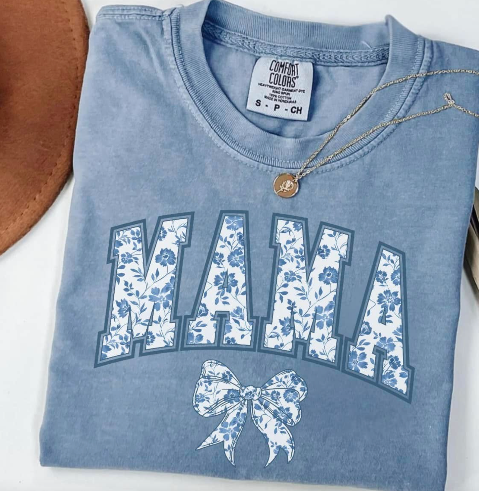 Floral "Mama" Tshirt