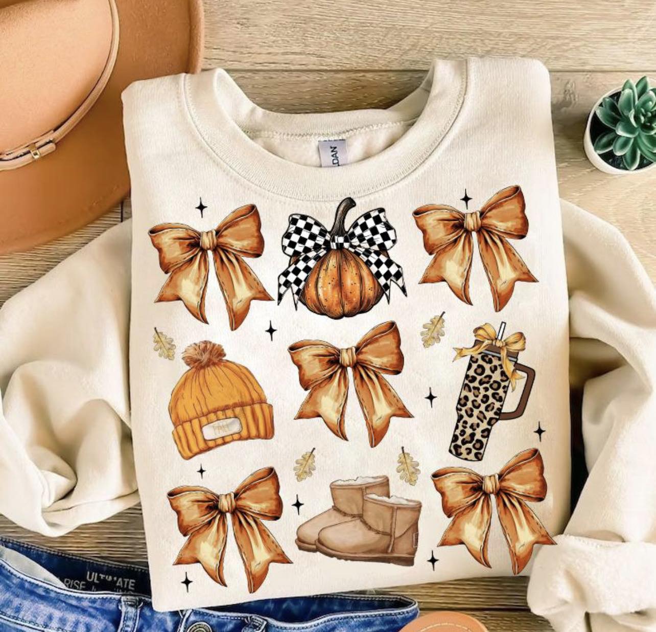 Fall Bows Tshirt