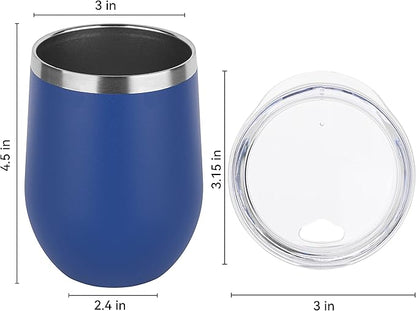Engraved Travel Wine Tumbler - 12 oz.
