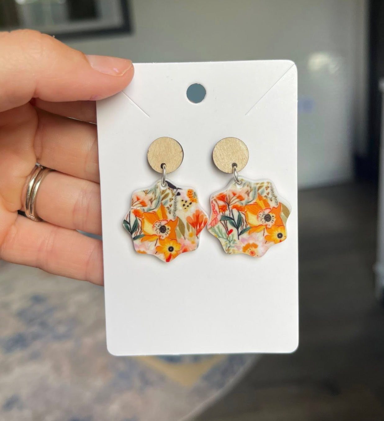 Floral Earrings
