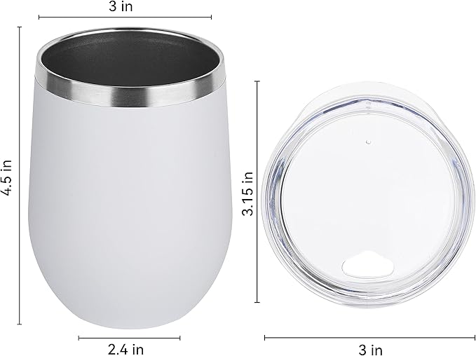 Engraved Travel Wine Tumbler - 12 oz.
